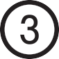 button labeled 3